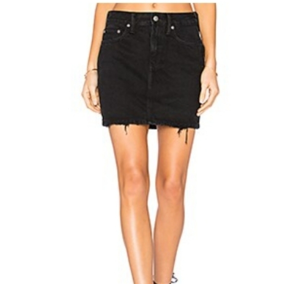 REVOLVE Lovers + Friends Elijah Denim Mini Skirt - Picture 1 of 12